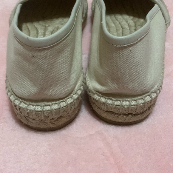 Gucci White Canvas Logo Espadrilles - Picture 3 of 10